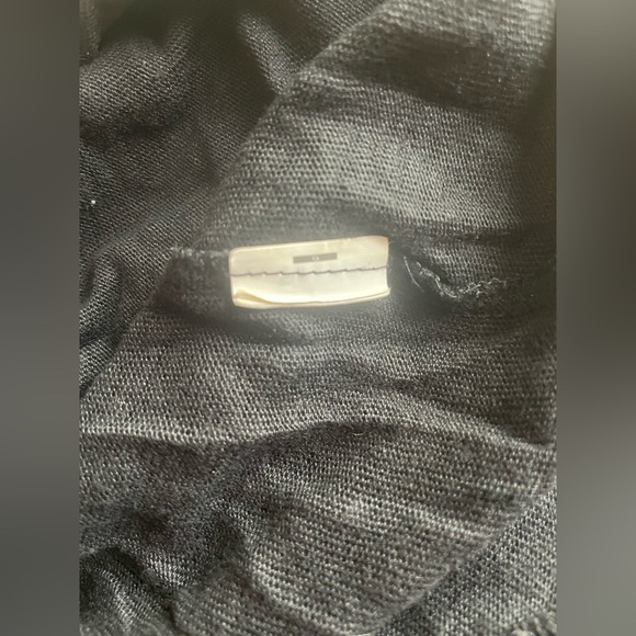 Zara Collection Women Black Sheer Tank Shirt Dress Size Medium - Picture 9 of 9